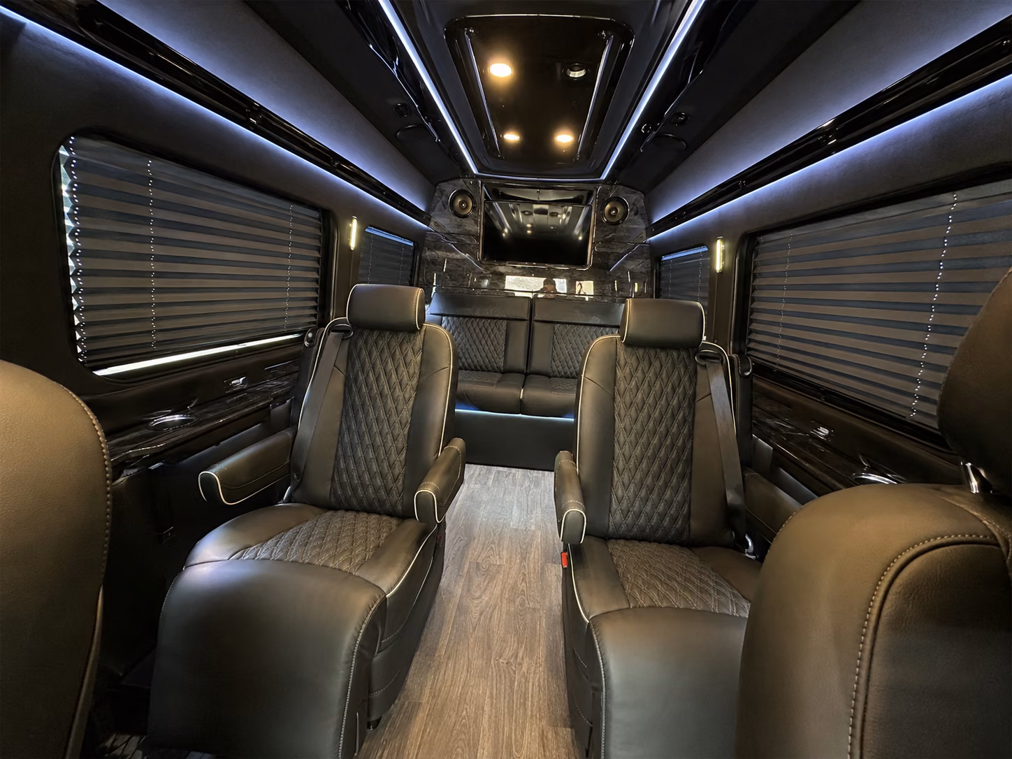 12 passenger sprinter van inside