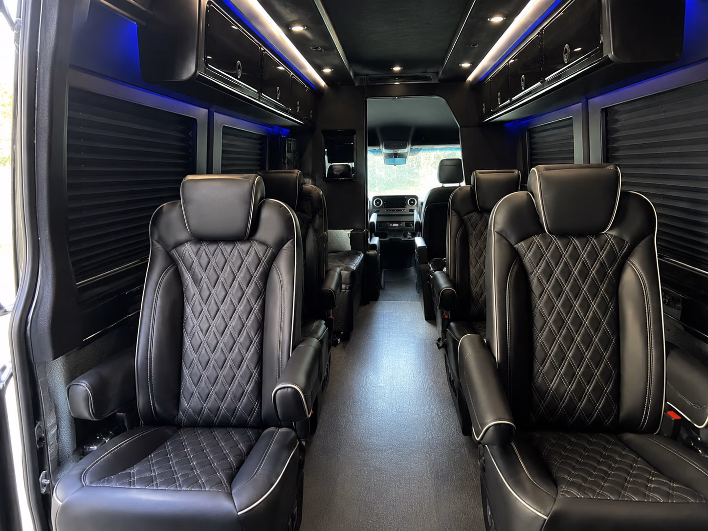 temecula 10 passenger sprinter van inside