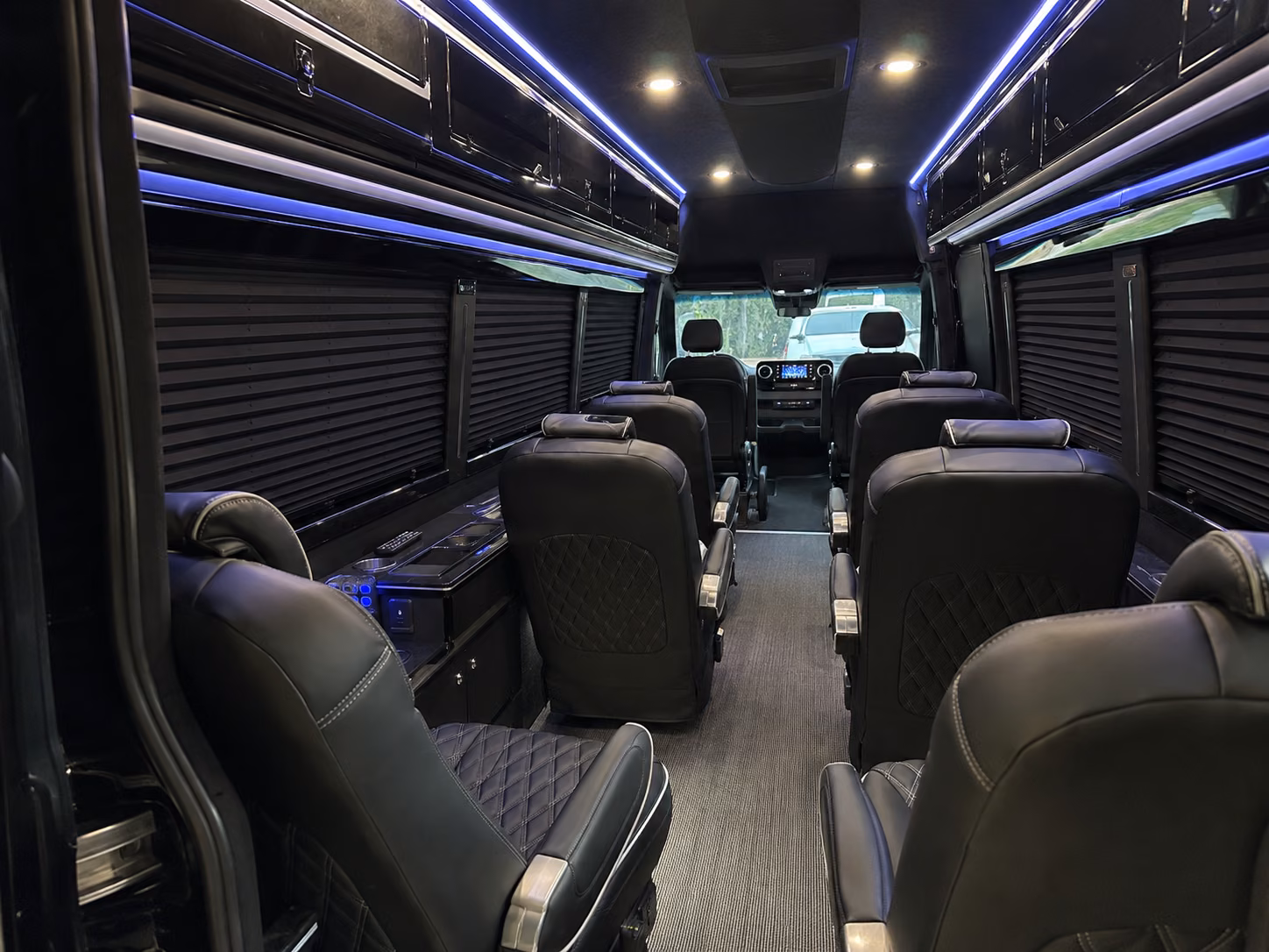 temecula 18 passenger sprinter van inside