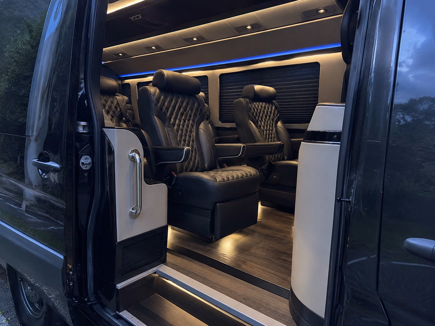 temecula 8 passenger sprinter van inside