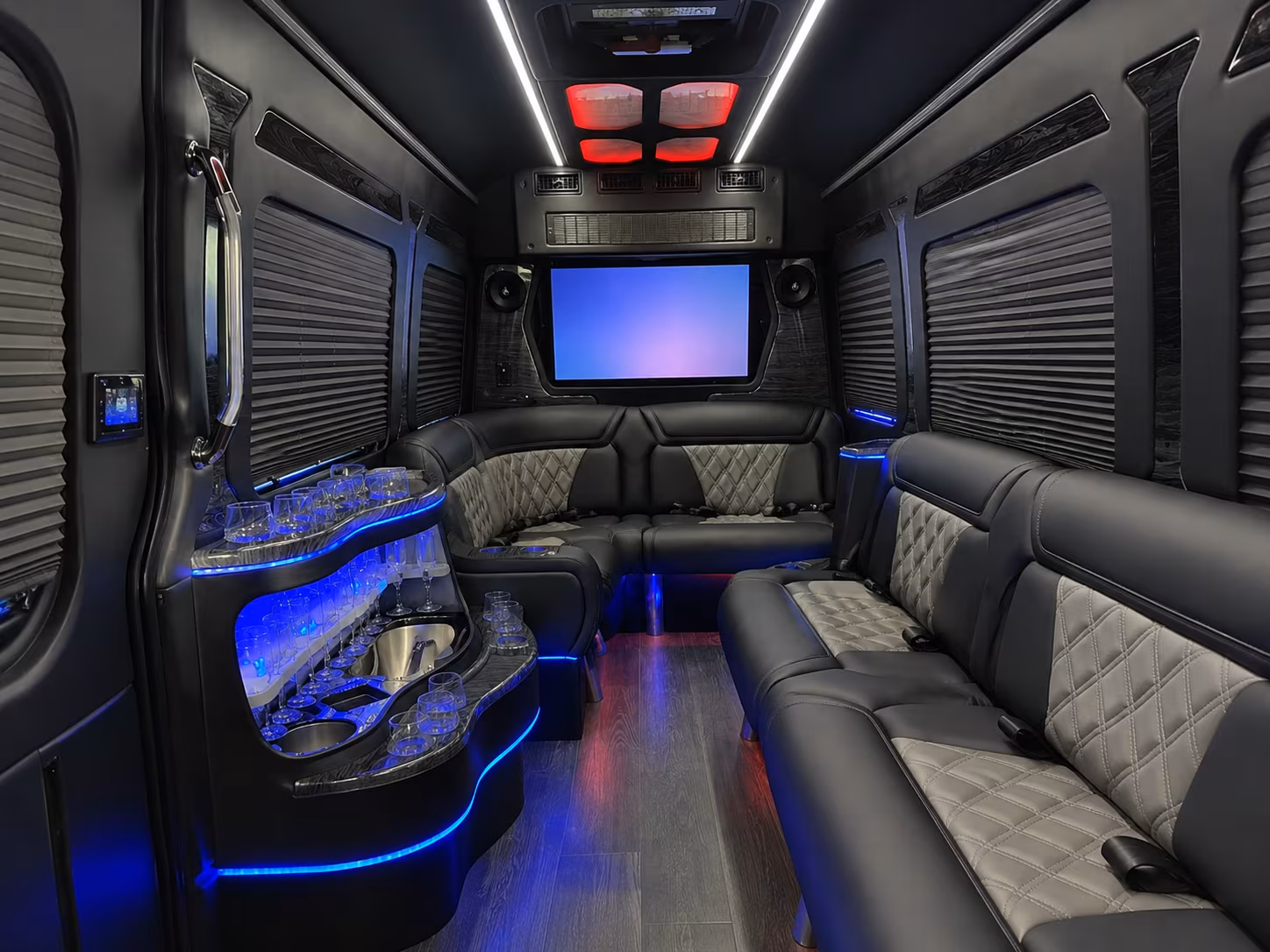 temecula sprinter limousine inside