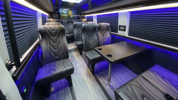 temecula 18 passenger sprinter van interior